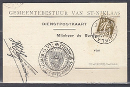 Kaart Van Aalst 2 Naar St Paul Waes - 1932 Ceres And Mercurius