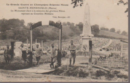 SAINTE  MENEHOULD - LE MONUMENT - Sainte-Menehould