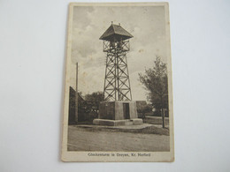 DREYEN , Krs . Herford , Glockenturm      Schöne  Karte Um 1920 - Herford