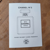 Carte Chanel N°5 - Modernes (à Partir De 1961)