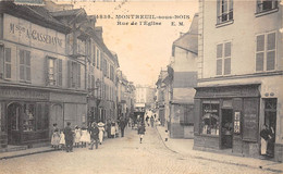 93-MONTREUIL-SOUS-BOIS- RUE DE L'EGLISE - Montreuil