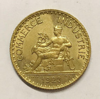 Francia France  IIIe République 1 Franc Chambres De Commerce 1923 E.798 - 2 Francs