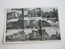 STADTHAGEN,  Schöne Karte  1955 - Stadthagen