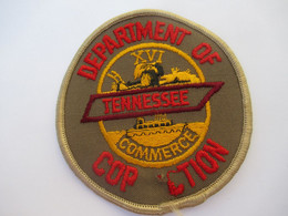 Administration Pénitentiaire/Ecusson Ancien/ DEPARTMENT OF CORRECTION/ U.S.A /Tennessee/ Vers 1960-1970        ET357 - Ecussons Tissu