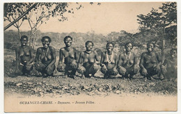 CPA - OUBANGUI-CHARI - Damara - Jeunes Filles - Repubblica Centroafricana