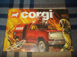 Catalogue CORGI TOYS 1980/81 - Voitures Miniatures - Buck Rogers, James Bond, Spiderman, Superman, Etc - Cataloghi