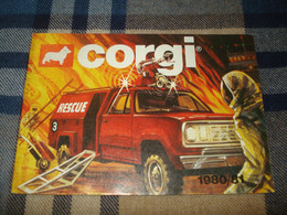 Catalogue CORGI TOYS 1980/81 - Voitures Miniatures - Buck Rogers, James Bond, Spiderman, Superman, Etc - Kataloge & Prospekte