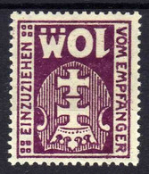 Danzig Portomarken 1923 Mi 21 Y * [311021XVII] - Postage Due