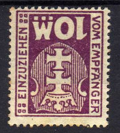 Danzig Portomarken 1923 Mi 21 Y * [311021XVII] - Postage Due