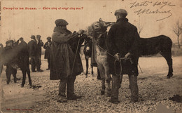 N°98801 -cpa Croquis De Foire à Angoulême -entre Cinq Et Vingt Cinq Ans ? - Kermissen