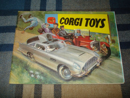 Catalogue CORGI TOYS (1966) - Voitures Miniatures - James Bond, ... - Incomplet - Kataloge & Prospekte