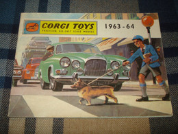 Catalogue CORGI TOYS 1963/64 - Voitures Miniatures - Incomplet - Catalogues