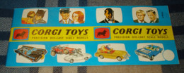 Catalogue CORGI TOYS 1966 - Voitures Miniatures - Batman, The Avengers, James Bond, Etc - Italie - Catalogi