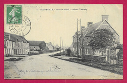 CPA Coudeville - Route De Bréhal - Arrêt Du Tramway - Other & Unclassified