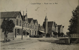 Coxyde - Village // Route Vers La Mer 1909 Ed. Star - De Graeve 2043 Zeldzaam Zicht - Koksijde