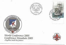 Norway Norge 2005  Special Cover / Cancellation World Conference 2005 Lillehammer, ISGF, AISG, Mi 1541 - 11.6.2005 - Lettres & Documents