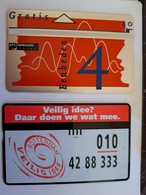 NETHERLANDS / L & G CARD  ADVERTISING CARD/ HFL 1,00 / VEILIG IDEE ROTTERDAM       /     RCZ 939  ** 11827** - Privées