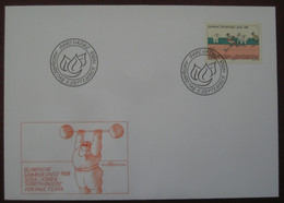 FDC 1988 - Paul Flora Olympische Sommerspiele 1988 Seoul Korea Sportpioniere Laufen / Marathon - Briefe U. Dokumente