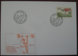 Liechtenstein FDC 1988 - Paul Flora Olympische Sommerspiele 1988 Seoul Korea Sportpioniere Reiten / Reitsport - Briefe U. Dokumente