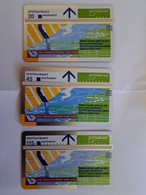 NETHERLANDS / L & G CARD  ADVERTISING CARD/ V&D SERIE  20,45,115 UNITS     MINT   /     R 007.01 / .03  ** 11830** - Privées