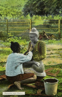 Burma, Native Burmese Idol Maker (1910s) D.A. Ahuja Postcard No. 44 - Myanmar (Burma)