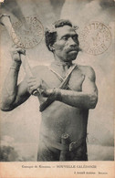 NOUVELLE CALÉDONIE - Canaque De Koumac  - Editeur J Raché - Homme Nu Armé - New Caledonia