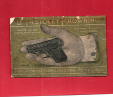 Le Pistolet BROWNING - Fabrique Nationale D'Armes De Guerre - HERSTAL Liège Belgique - 24 Pages - Sonstige & Ohne Zuordnung