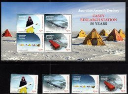 AUSTRALIAN ANTARCTIC, AAT, 2019, MNH, CASEY RESEARCH STATION, 6v+SHEETLET - Other & Unclassified