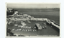 Cornwall Postcard The Harbour  Newquay Rp Posted 1955 Rp Vintage Photo By D.e.m. Thomas - Newquay