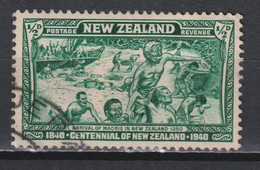 Timbre Oblitéré  De Nouvelle Zélande  De 1940 N° 243 - Usados