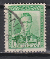 Timbre Oblitéré  De Nouvelle Zélande  De 1941 N° 238a - Gebruikt