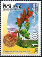 Bolivia 2018 ** CEFIBOL 2375 Issued 2011 ECOBOL CB #2090. Native Cereals, Quinoa, AgBC Enabled. Only 50 Known. - Bolivia