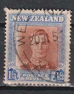 Timbre Oblitéré  De Nouvelle Zélande  De 1947 N° 292 - Gebruikt