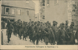 57 SARREBOURG /   Franzosische Gefangene ... / CARTE ANIMEE - Sarrebourg