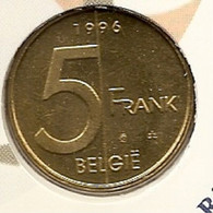 5 Frank 1996 Vlaams * Uit Muntenset * FDC - 5 Francs