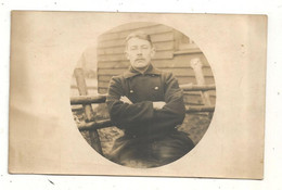 Cp , Carte Photo, Militaria, Haus-spital, Guerre 1914-18 , 1 ére Compagnie,  Lager I MÜNSTER, Rhénanie-Wesphalie - Personaggi