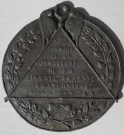 Médaille De La Constitution De 1848 - Other & Unclassified