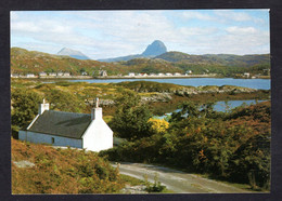 Ecosse - Lochinver With Canisp And Suilven, Sutherland -( A. Dixon N° 85041) Vue Panoramique Sur Le Village - Sutherland