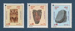 Egypt - 2022 - NEW - Definitive - Menkaura Triad - Narmer Palette - Rosetta Stone - MNH** - Neufs