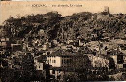 CPA COTIGNAC Vue Générale. Le Rocher (613871) - Cotignac