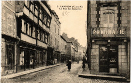 CPA LANNION - La Rue Des Capucins (630269) - Lannion