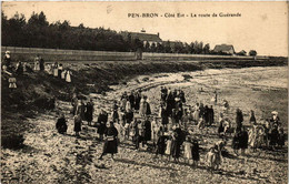 CPA PEN-BRON - Cote-Est - La Route De GUERANDE (654041) - La Turballe