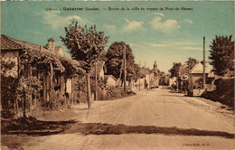 CPA GABARRET - Entrée De La Ville En Venant De MONT-de-MARSAN (776666) - Gabarret