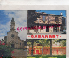 40-  GABARRET - EGLISE - Gabarret