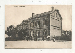 Cp , Chemin De Fer , La Gare ,62 , BARLIN, écrite 1915 - Stazioni Senza Treni