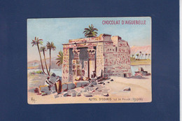 Chromo Chocolat Aiguebelle 10,5 X 7 Egypte - Aiguebelle