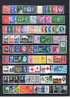 Groot-Brittannië: 1953-1970 Diverse Zegels/series Postfris / MNH - Nuevos