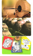3 Card Set - Italy - 1568 - 1570 Golden - 7° Europa Card Show 2002 - 31.12.04 - Public Themes