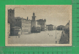 ITALIE, EMILIA-ROMAGNA, CARPI : Piazza Vittorio Emanuele E Castello Pio Di Savoia - Carpi