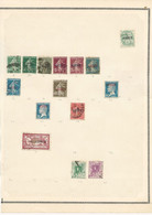 ALGERIE - PETIT LOT NEUF ET OBLITERE  DE 1925 A 1944  COTE ENVIRON 150 € - Colecciones & Series